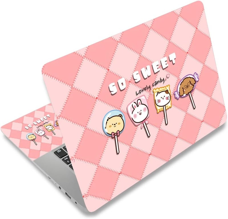 Laptop Skin Sticker Decal,12" 13" 13.3" 14" 15" 15.4" 15.6 inch Laptop Skin Sticker Cover Art Decal Protector Notebook PC (So Sweet)